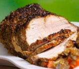 Loin of Pork with Fennel and Garlic