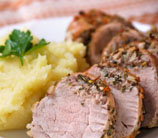Slow-Cooker Pork Roast with Garlic, Rosemary & Lemon