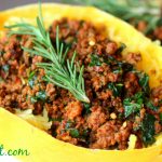 Paleo Stuffed Spaghetti Squash