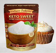 Keto Sweet, nation's superfood sweetener.