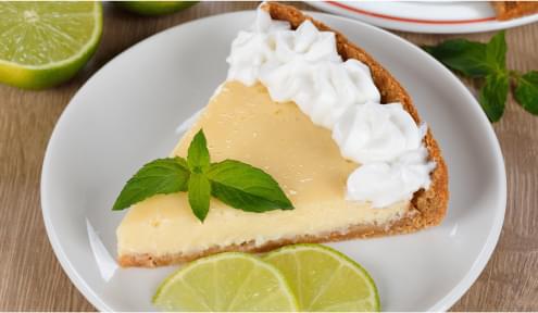 Classic Key Lime Pie.