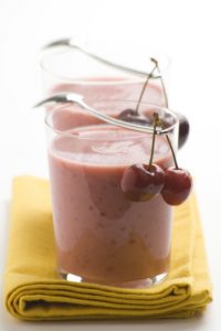 smoothie with whey protein powder