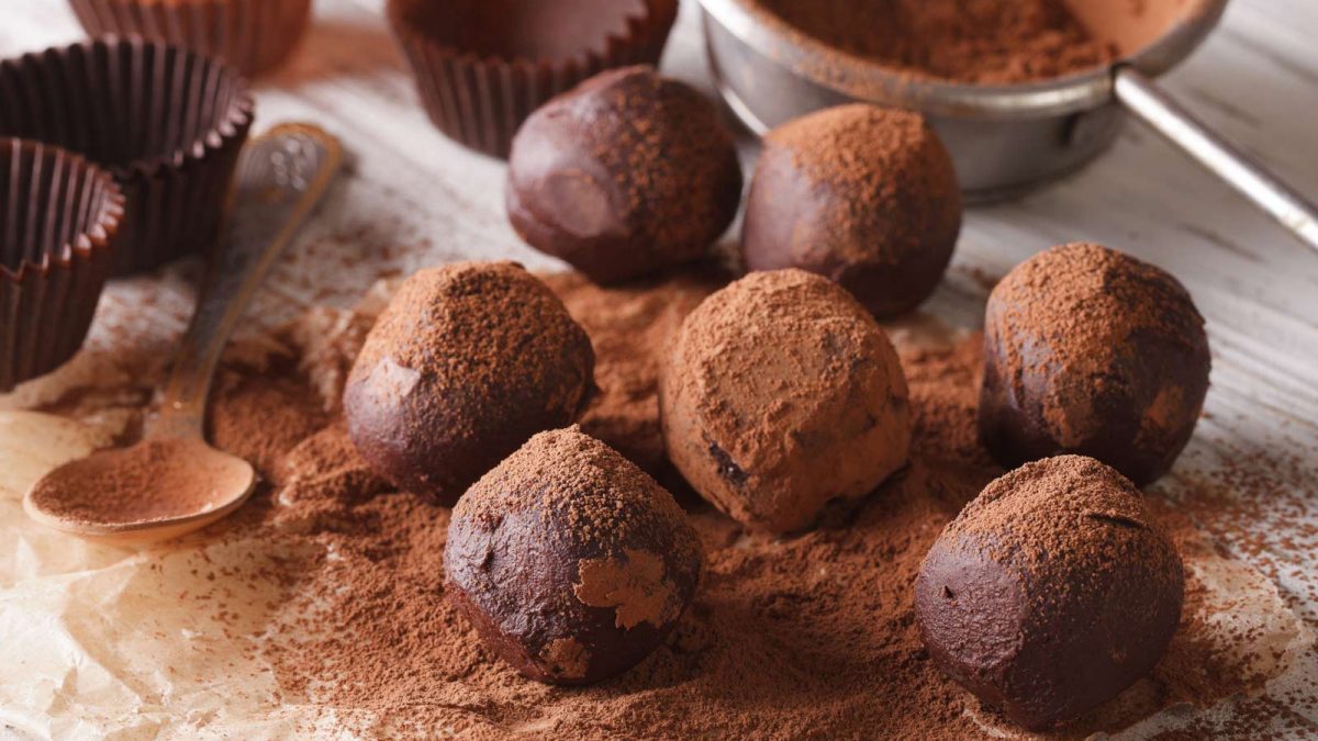 Healthy Homemade Chocolate Truffles for Mother’s Day