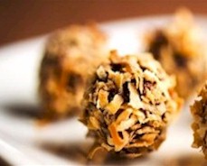 healthy homemade chocolate truffle