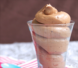 Almost Sugar Free Chocolate Frosting Shots