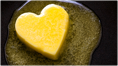 butter is good for the heart