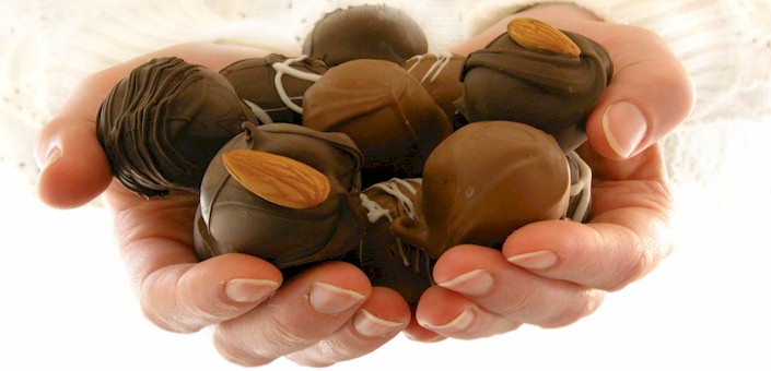 healthy homemade chocolate