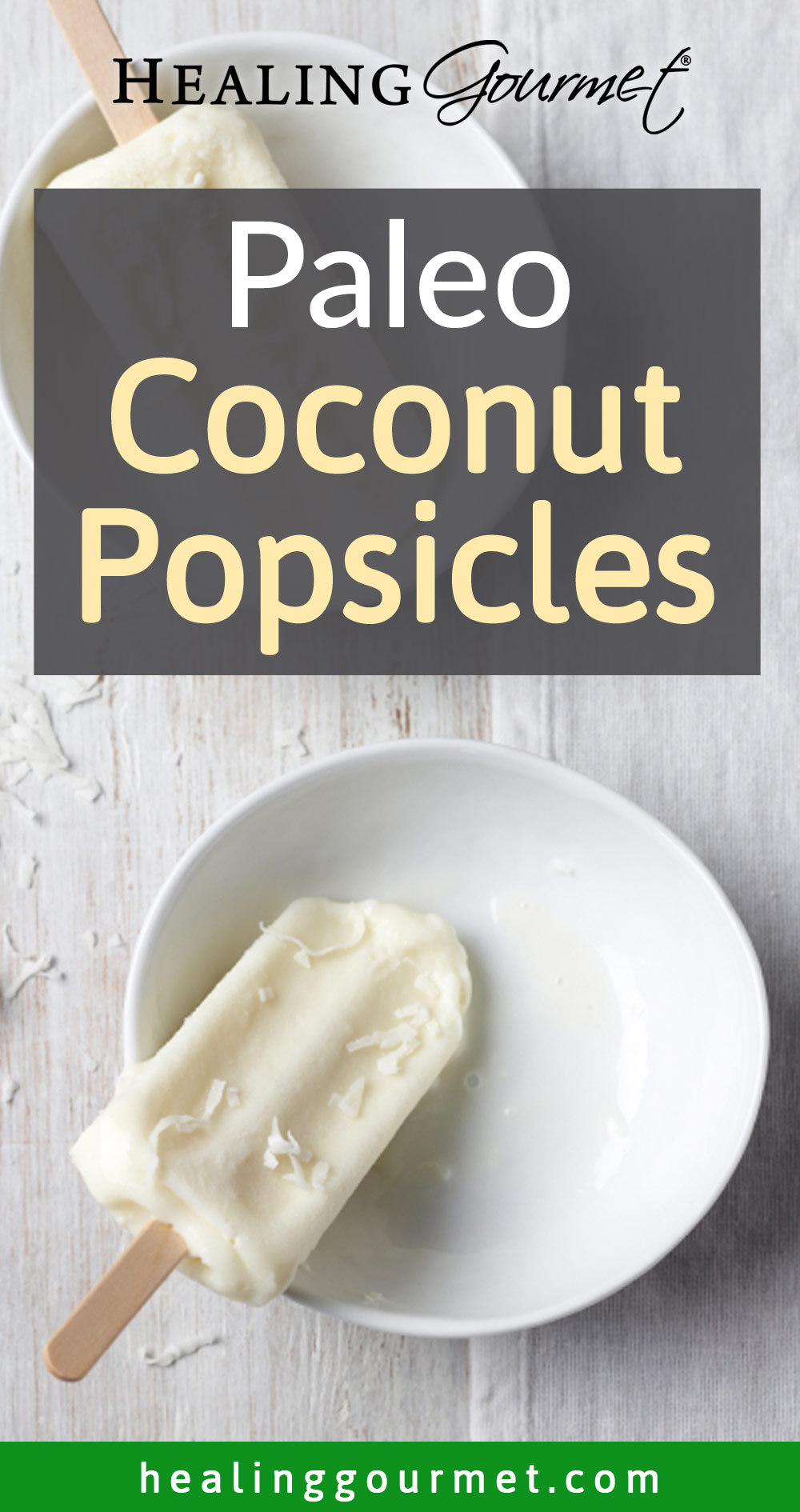 How to Make Coconut Popsicles (Paleo + Sugar Free!)
