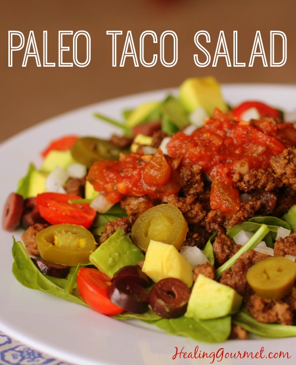 15 Minute Paleo Taco Salad