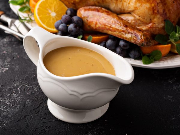 Image from a post with the title: Gluten Free Low Carb Gravy.