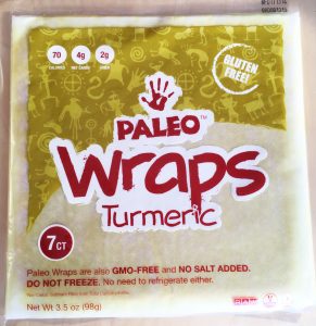 Paleo Wraps Turmeric