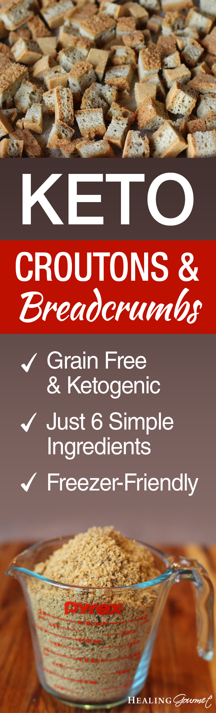 Keto Croutons & Breadcrumbs 