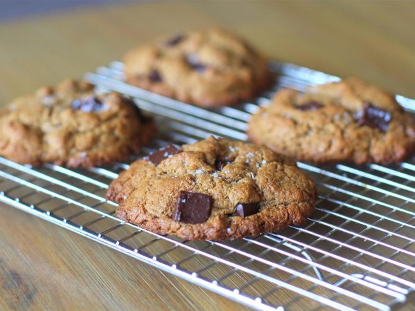 Image from a post with the title: Paleo Chocolate Chip Cookies.