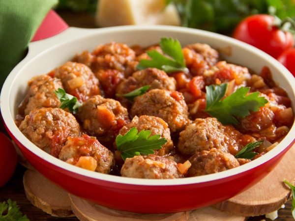 Image from a post with the title: Paleo Meatballs.