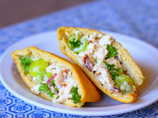 Image from a post with the title: Low Carb Paleo Pita Bread.