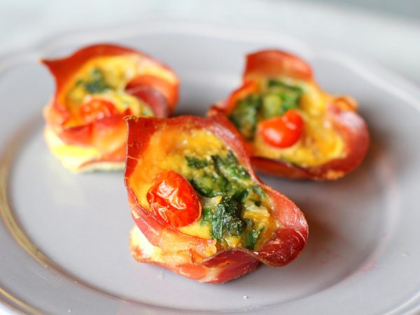Image from a post with the title: Prosciutto Egg Cups.
