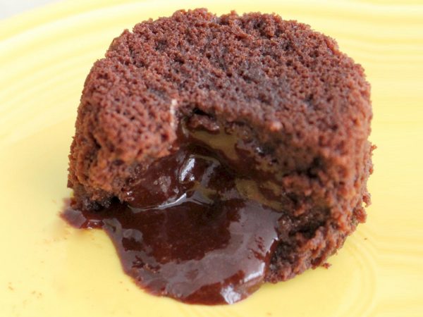 Image from a post with the title: Gluten Free Chocolate Lava Cake.