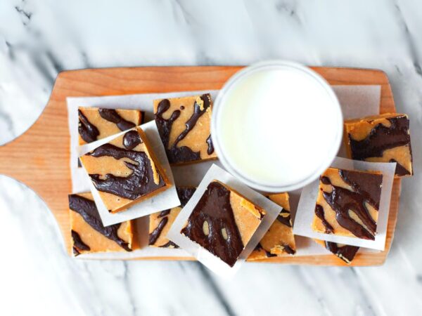 Image from a post with the title: Keto Almond Butter Fudge.