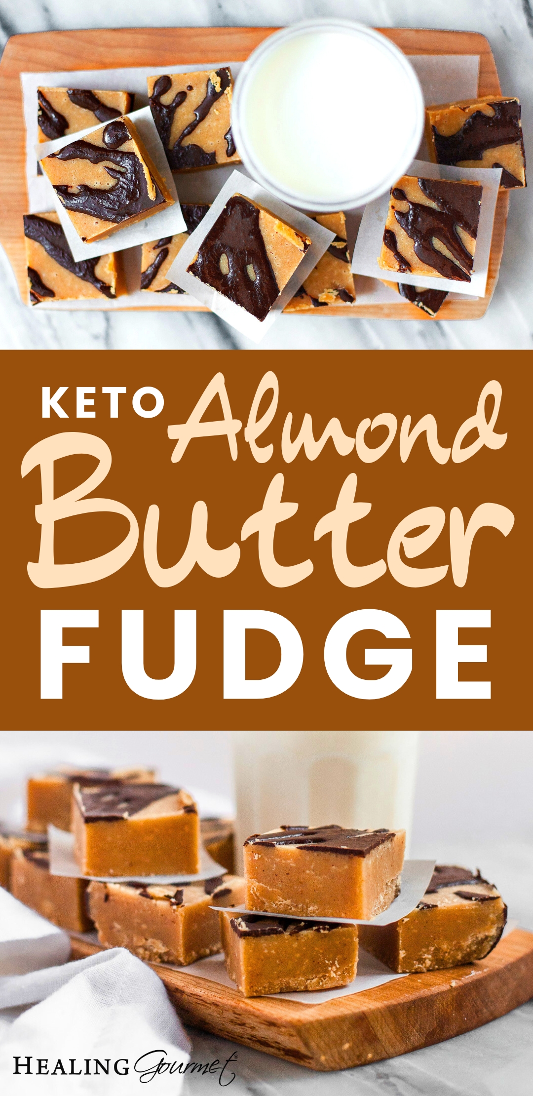 Keto Almond Butter Fudge