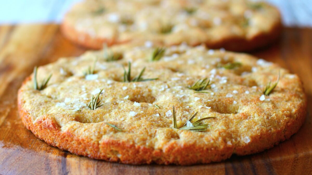 Keto Rosemary Focaccia