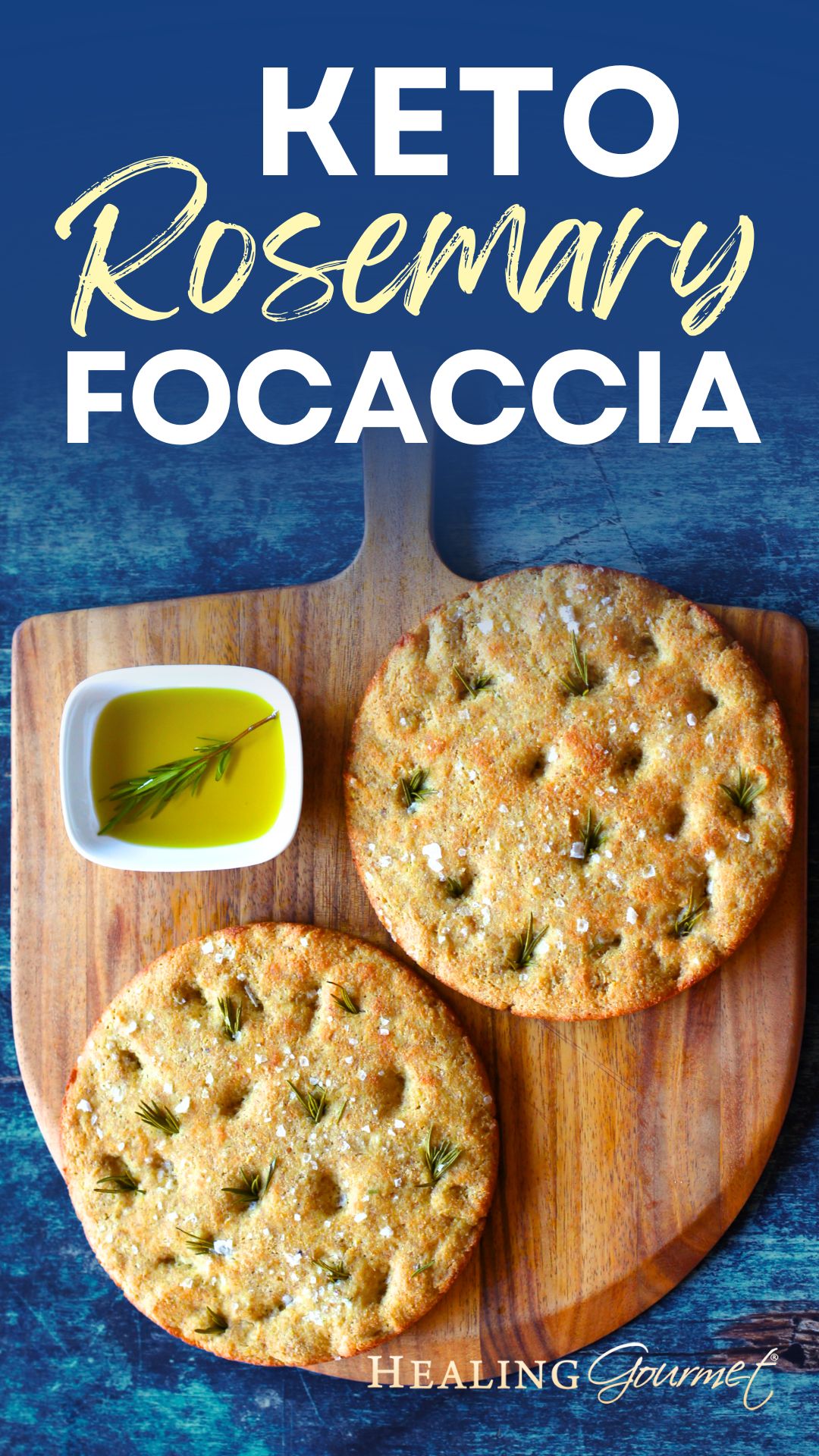 Keto Rosemary Focaccia