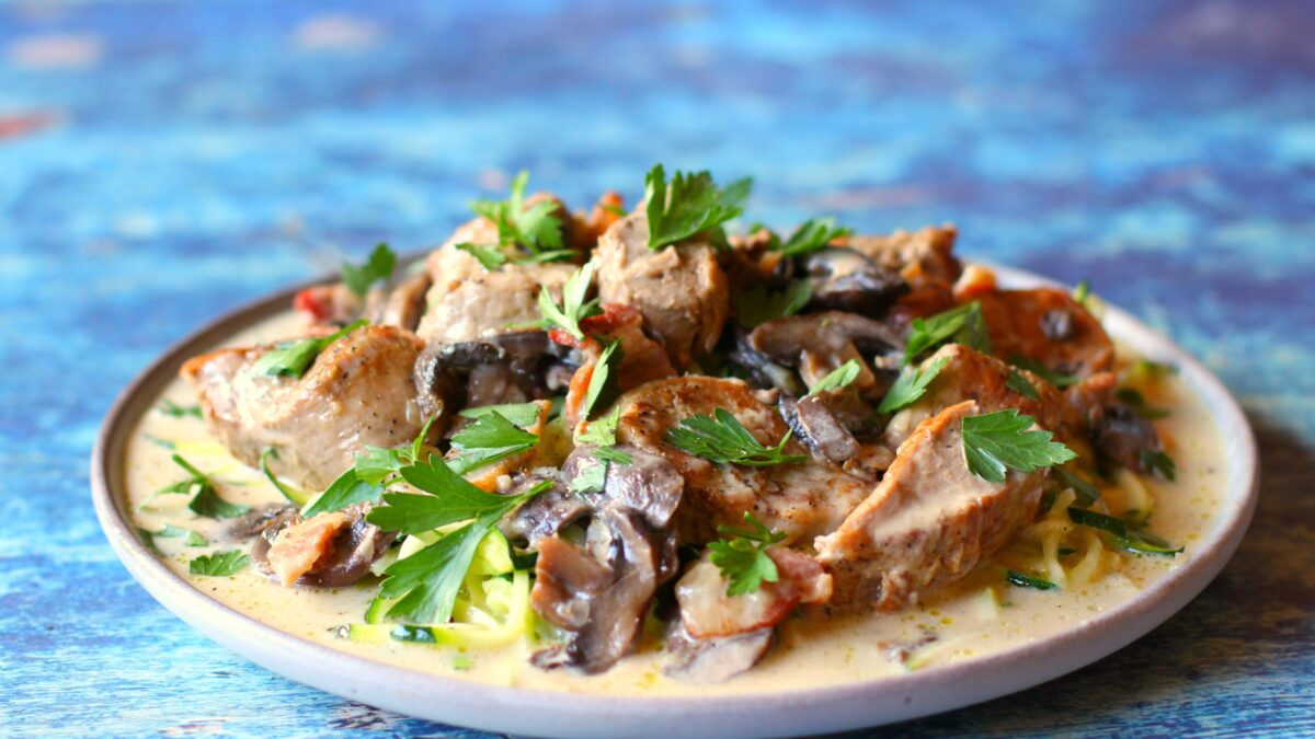 Instant Pot Pork Stroganoff